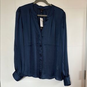 Elegant Blue Women's Top